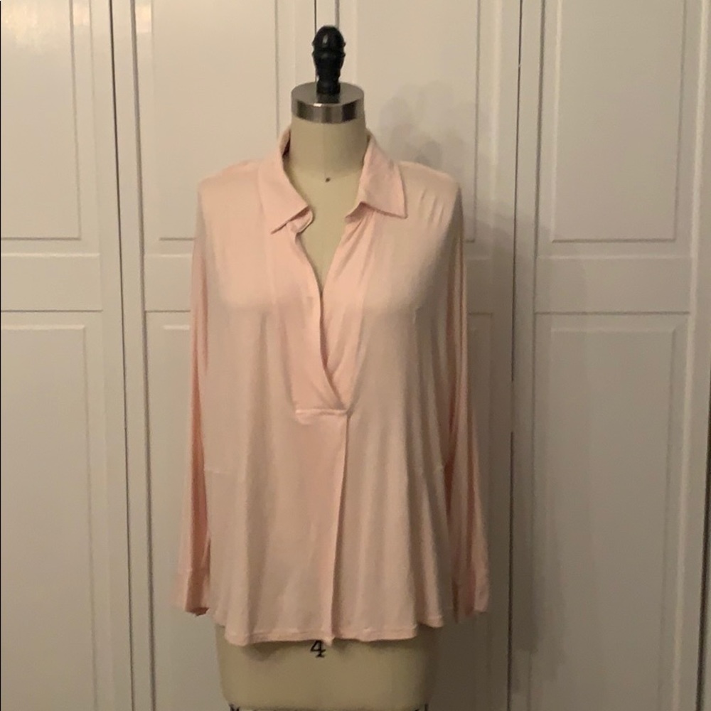 Pale pink top